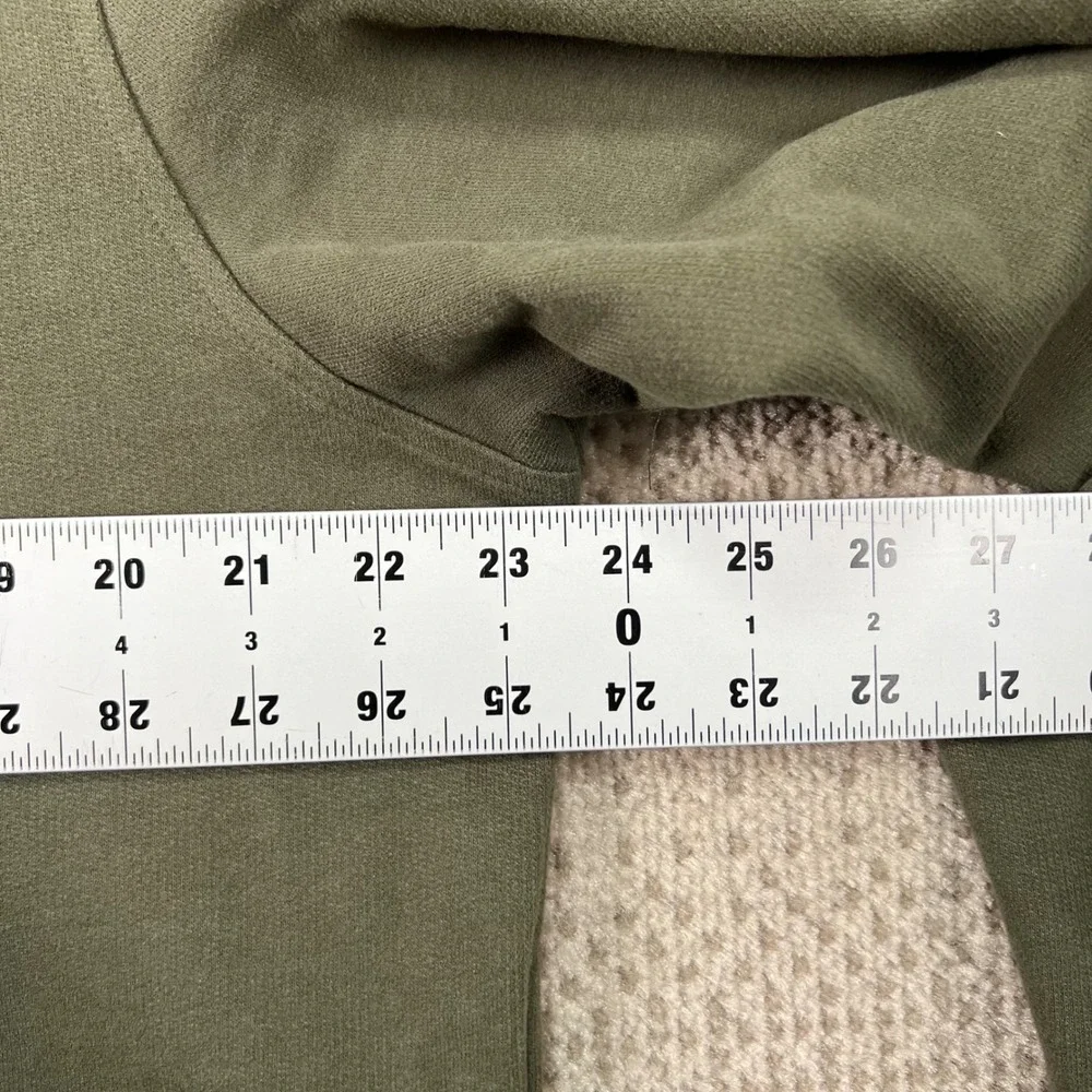 Oakley Mens Full Zip Hoodie Green Regular Fit Logo FOA400532 Size Large L - Picture 7 of 8